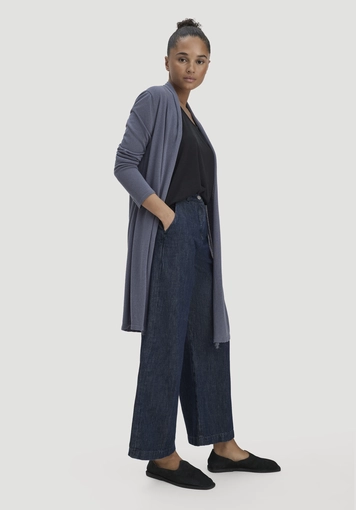 Strick Jacke Regular aus TENCEL™ Lyocell und Bio-Baumwolle - 2