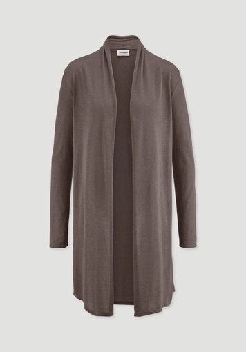 Strick Jacke Regular aus TENCEL™ Lyocell und Bio-Baumwolle