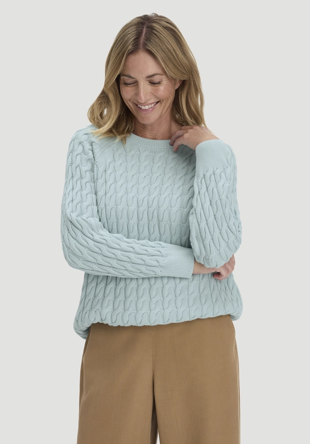 Strick Pullover Regular aus reiner Bio-Baumwolle
