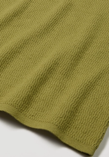 Strick Kleid Regular aus Bio-Baumwolle und Wolle - 5