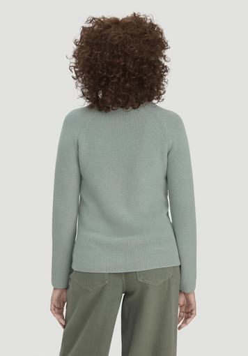 Knitted sweater regular made of pure organic cotton - 2
