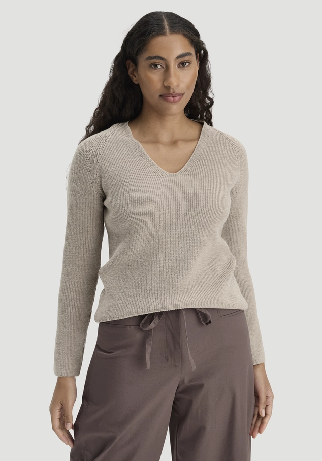 Strick Pullover Regular aus reiner Bio-Baumwolle