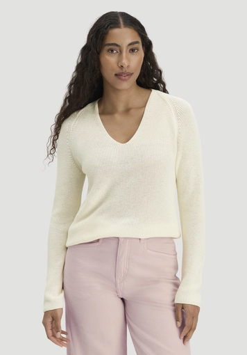 Strick Pullover Regular aus reiner Bio-Baumwolle - 0