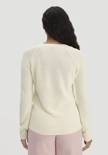 Knitted sweater regular made of pure organic cotton - 2