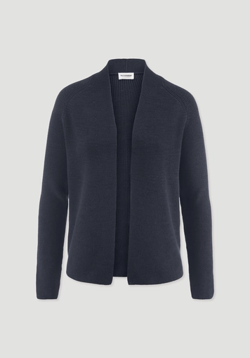 Knitted jacket Regular made of pure organic cotton - 4