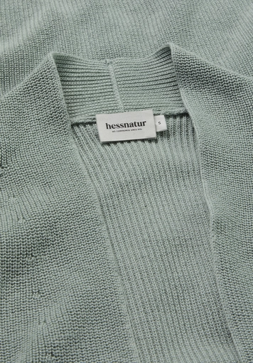 Strick Jacke Regular aus reiner Bio-Baumwolle - 5