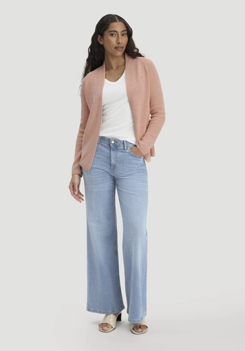 Strick Jacke Regular aus reiner Bio-Baumwolle - 1