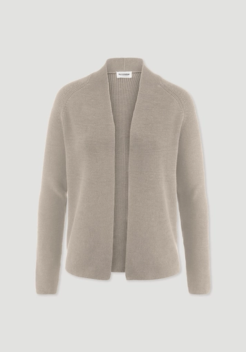 Strick Jacke Regular aus reiner Bio-Baumwolle