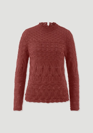 Strick Pullover Regular aus reiner Bio-Baumwolle - 4