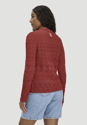 Knitted sweater regular made of pure organic cotton - 2