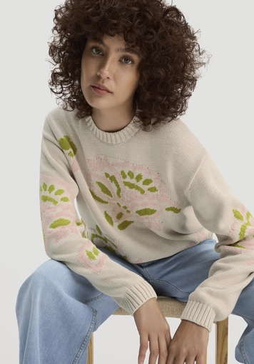 Strick Pullover Relaxed aus reiner Baumwolle - 3