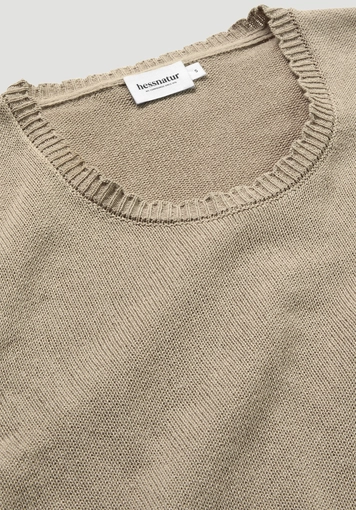 Strick Pullover Relaxed aus Leinen mit Bio-Baumwolle und LENZING™ ECOVERO - 5