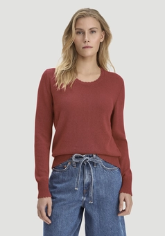 Strick Pullover Relaxed aus Leinen mit Bio-Baumwolle und LENZING™ ECOVERO