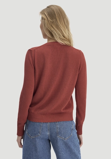 Strick Pullover Relaxed aus Leinen mit Bio-Baumwolle und LENZING™ ECOVERO - 2