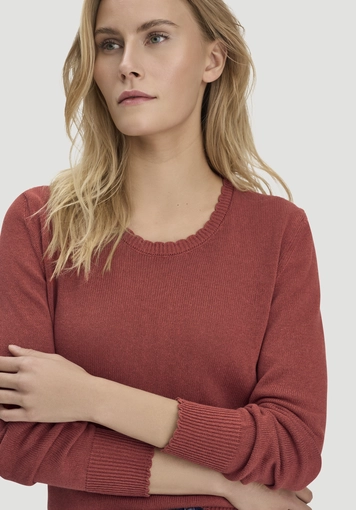 Strick Pullover Relaxed aus Leinen mit Bio-Baumwolle und LENZING™ ECOVERO - 3