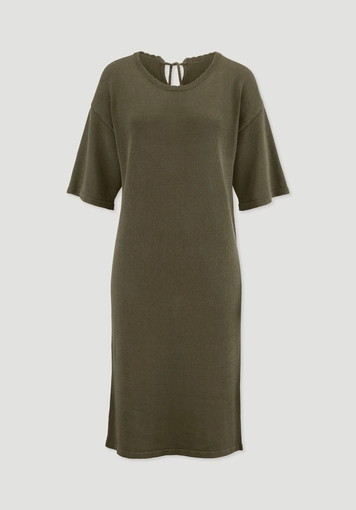 Strick Kleid Relaxed aus Leinen mit Bio-Baumwolle und LENZING™ ECOVERO™ - 4