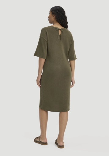 Strick Kleid Relaxed aus Leinen mit Bio-Baumwolle und LENZING™ ECOVERO™ - 1