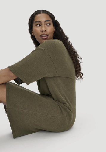Strick Kleid Relaxed aus Leinen mit Bio-Baumwolle und LENZING™ ECOVERO™ - 3