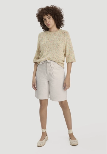 Knitted sweater Relaxed made of pure organic cotton - 1