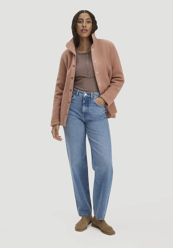 Wollfleece Jacke Regular aus reiner Bio-Merinowolle - 1