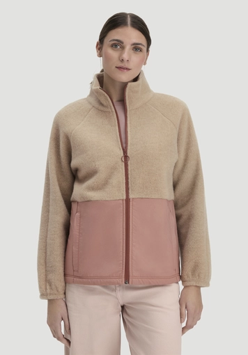 Wollfleece Jacke Relaxed aus Bio-Merinowolle mit Bio-Baumwolle - 2
