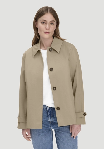 Jacke Regular NATURE SHELL aus reiner Bio-Baumwolle - 0