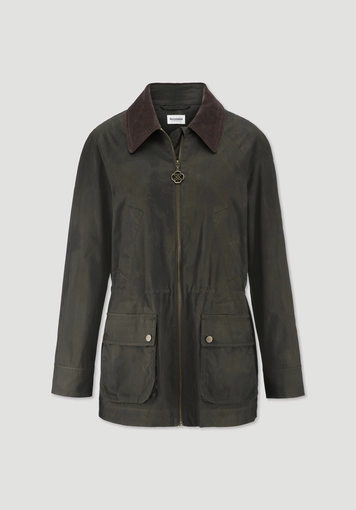 Regular wax jacket made from pure organic cotton - 5