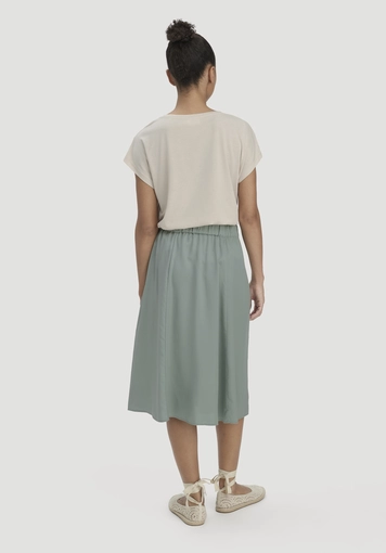 Knee-length skirt made of SaXcell®Lyocell - 1