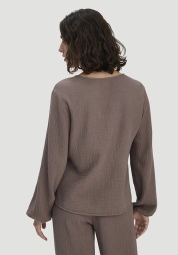 Musselin Bluse Relaxed aus reiner Bio-Baumwolle - 2