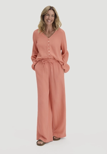 Musselin Bluse Relaxed aus reiner Bio-Baumwolle - 1