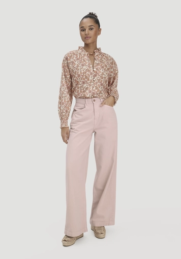 Print Bluse Relaxed aus reiner Bio-Baumwolle - 1