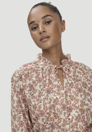 Print Bluse Relaxed aus reiner Bio-Baumwolle - 3