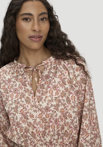 Kleid Floralprint Maxi aus reiner Bio-Baumwolle - 2
