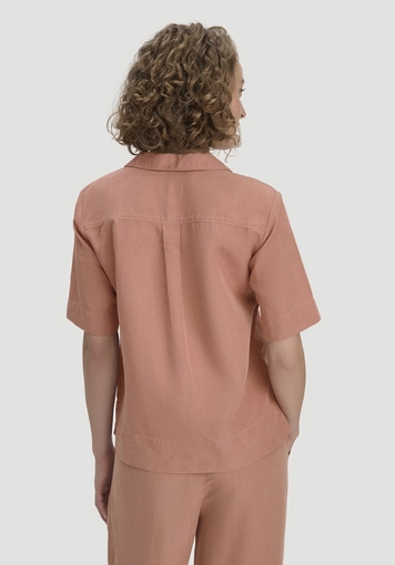Relaxed blouse made of TENCEL™ Lyocell with linen - 2