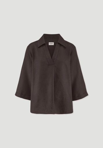 Bluse Relaxed aus reinem Leinen