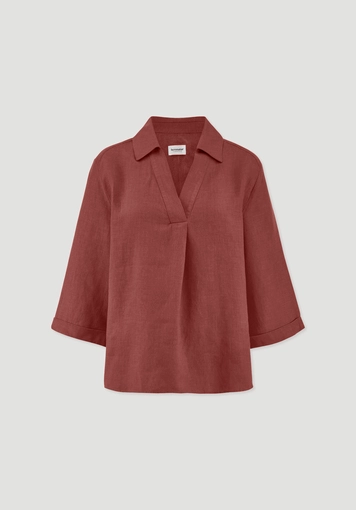 Bluse Relaxed aus reinem Leinen