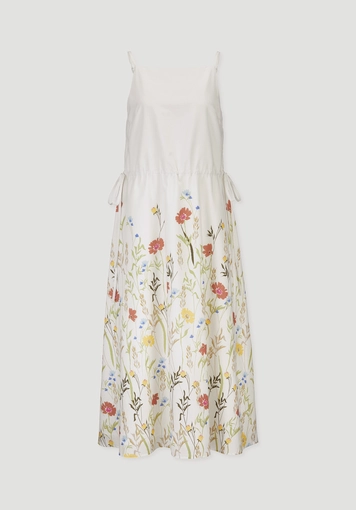 A-line midi dress made from pure organic cotton - 5