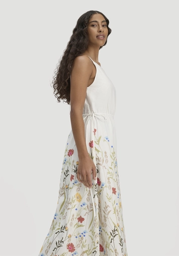 A-line midi dress made from pure organic cotton - 3