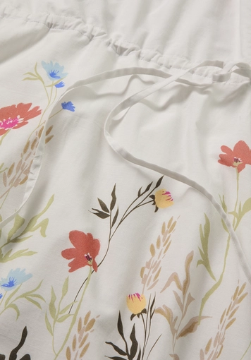 A-line midi dress made from pure organic cotton - 7