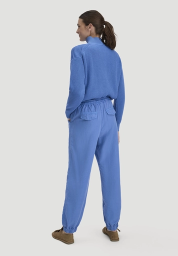 Soft utility trousers made from TENCEL™ Lyocell with linen - 1