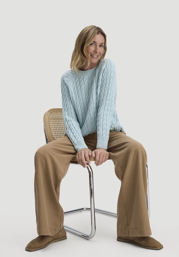 Hose Wide Leg aus TENCEL™ Lyocell - 3