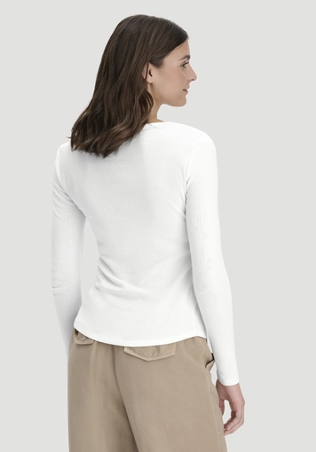 Softrib longsleeve Henley fitted made from organic cotton and Tencel™ Modal - 2