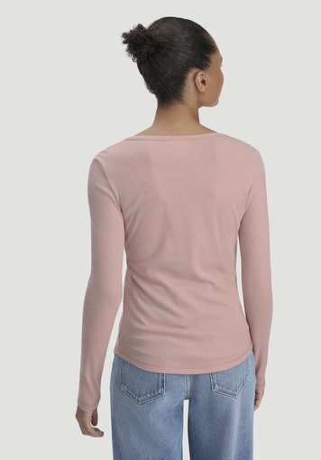 Softrib longsleeve Henley fitted made from organic cotton and Tencel™ Modal - 2