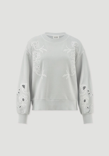 Relaxed BETTER RECYCLING sweatshirt made from pure organic cotton - 4