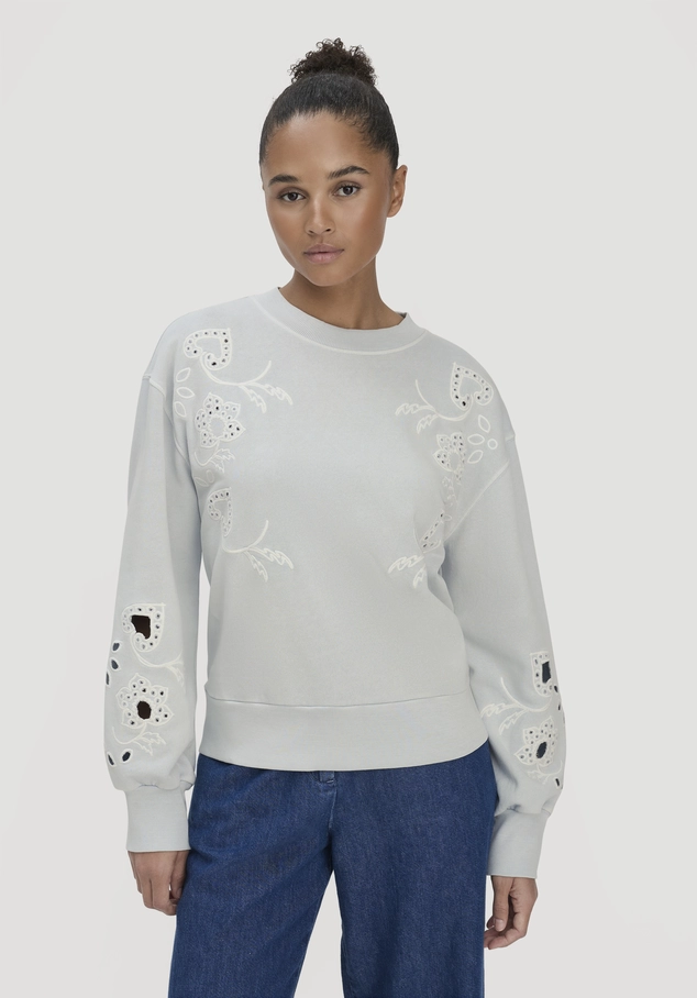 Sweatshirt Relaxed BETTER RECYCLING aus reiner Bio-Baumwolle