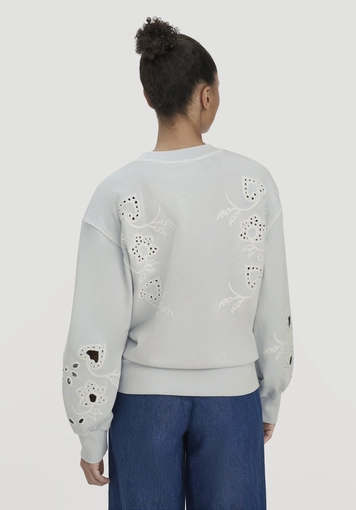 Sweatshirt Relaxed BETTER RECYCLING aus reiner Bio-Baumwolle - 2