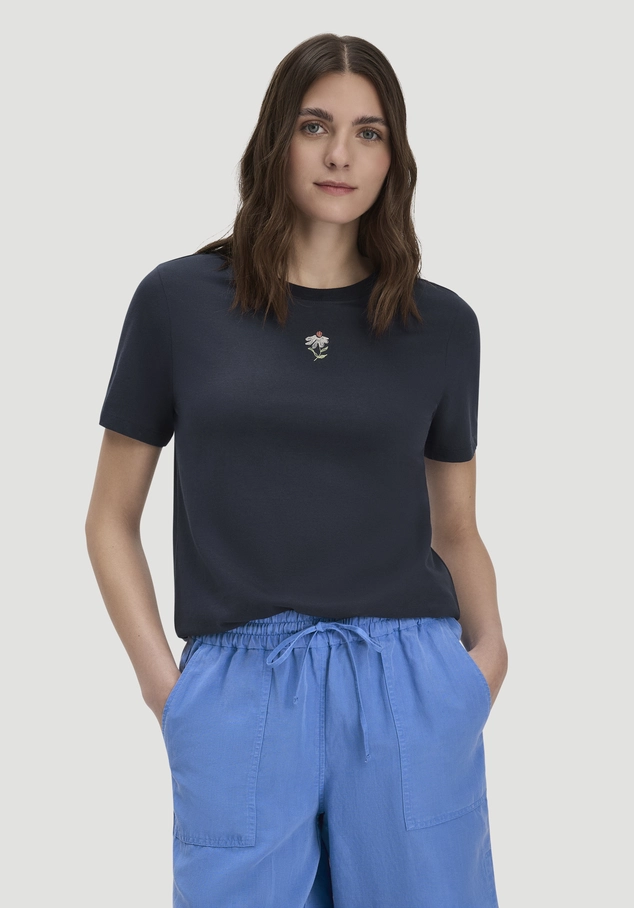 Print T-Shirt Relaxed aus reiner Bio-Baumwolle