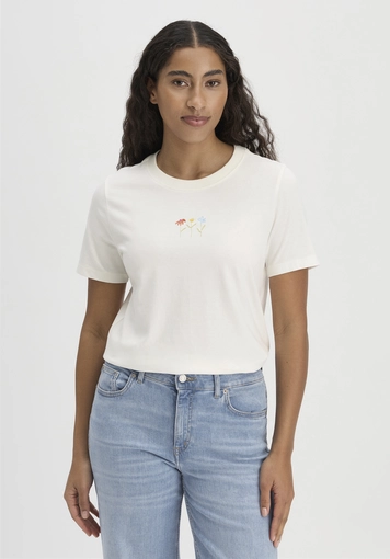Print T-Shirt Relaxed aus reiner Bio-Baumwolle - 0