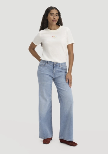 Print T-Shirt Relaxed aus reiner Bio-Baumwolle - 1
