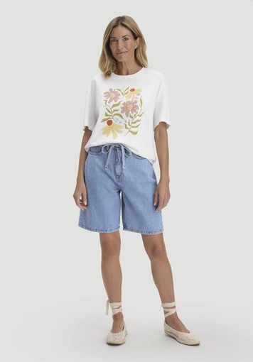 Print T-Shirt Oversize made of pure organic cotton - 1